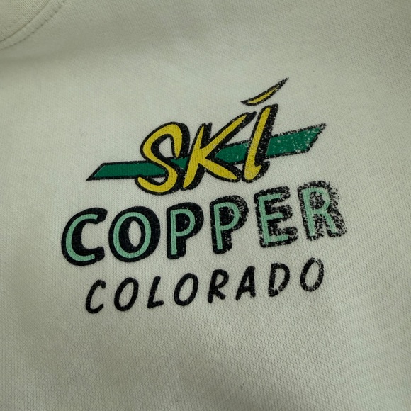 Women’s Retro White Ski Colorado Graphic Tee - Picture 3 of 4